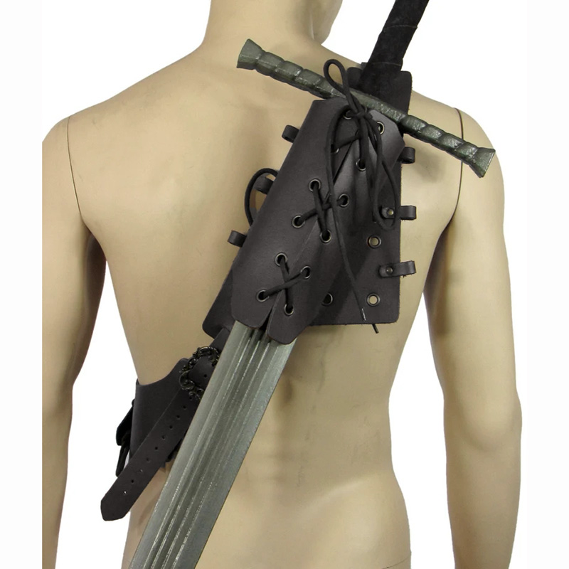 Men'S Viking Accessories - Средневековый меч, чехол на плечо, задняя