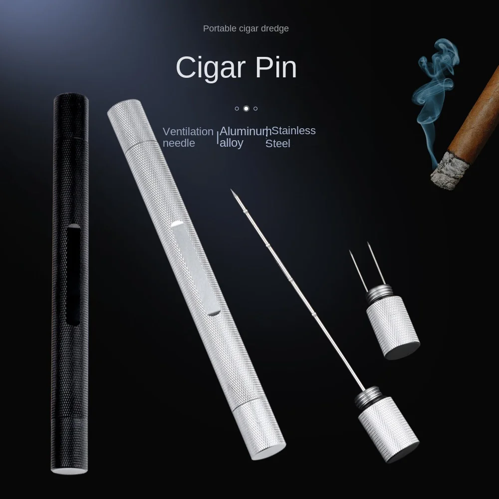 Cigar Cutter Set - Светильник вес зубчатые сигары вентиляционная игла