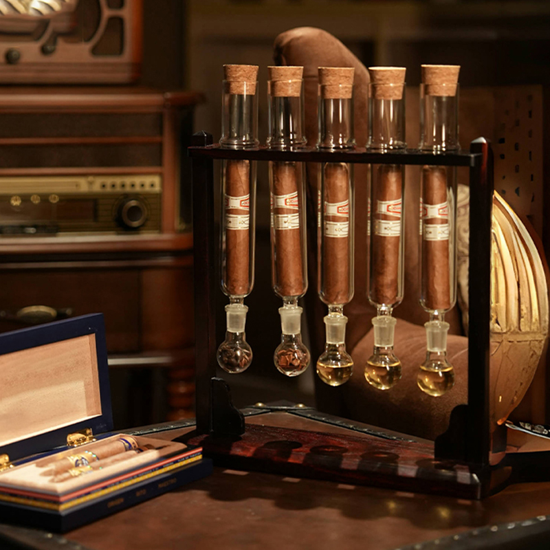 Cigar Cutter Set - Стеклянные трубки для сигар, набор хьюмидоров,