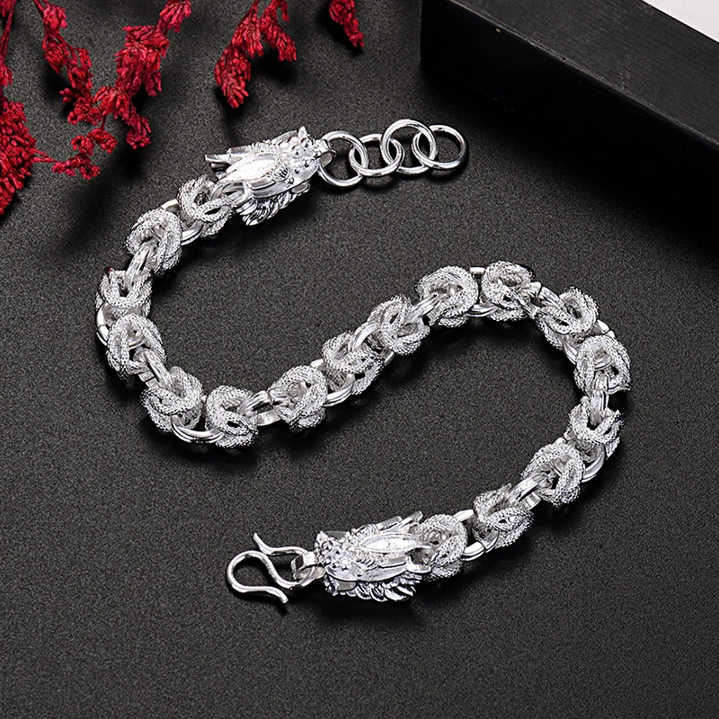 Men Accessories Chain And Bracelet - Популярные браслеты из стерлингового серебра 925