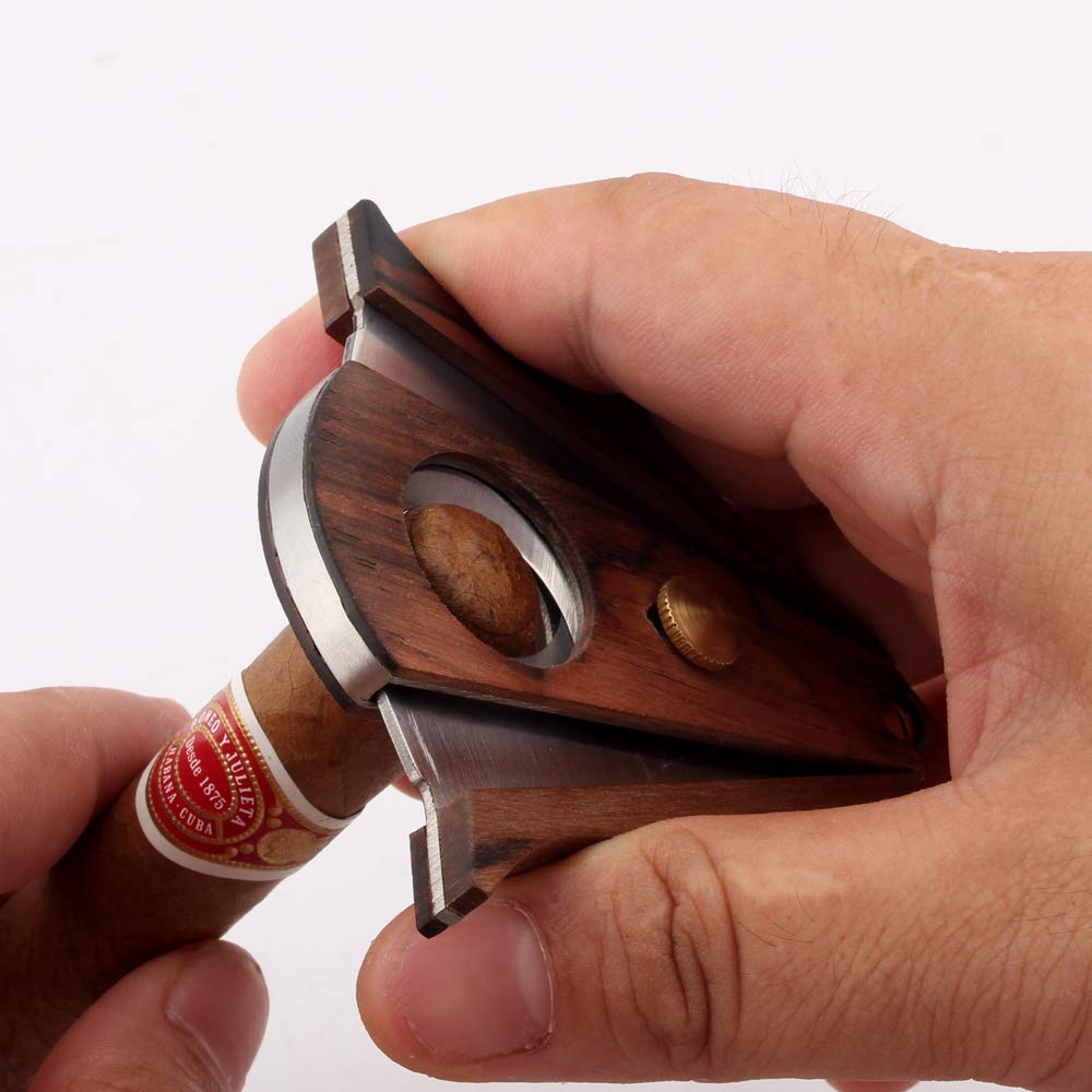 Деревянный резак для сигар, но – обзор и цена Cigar Cutter Set