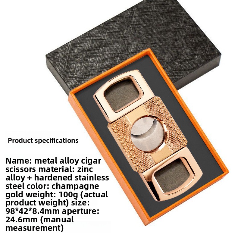 Двойные лезвия золотой резак д – обзор и цена Cigar Cutter Set