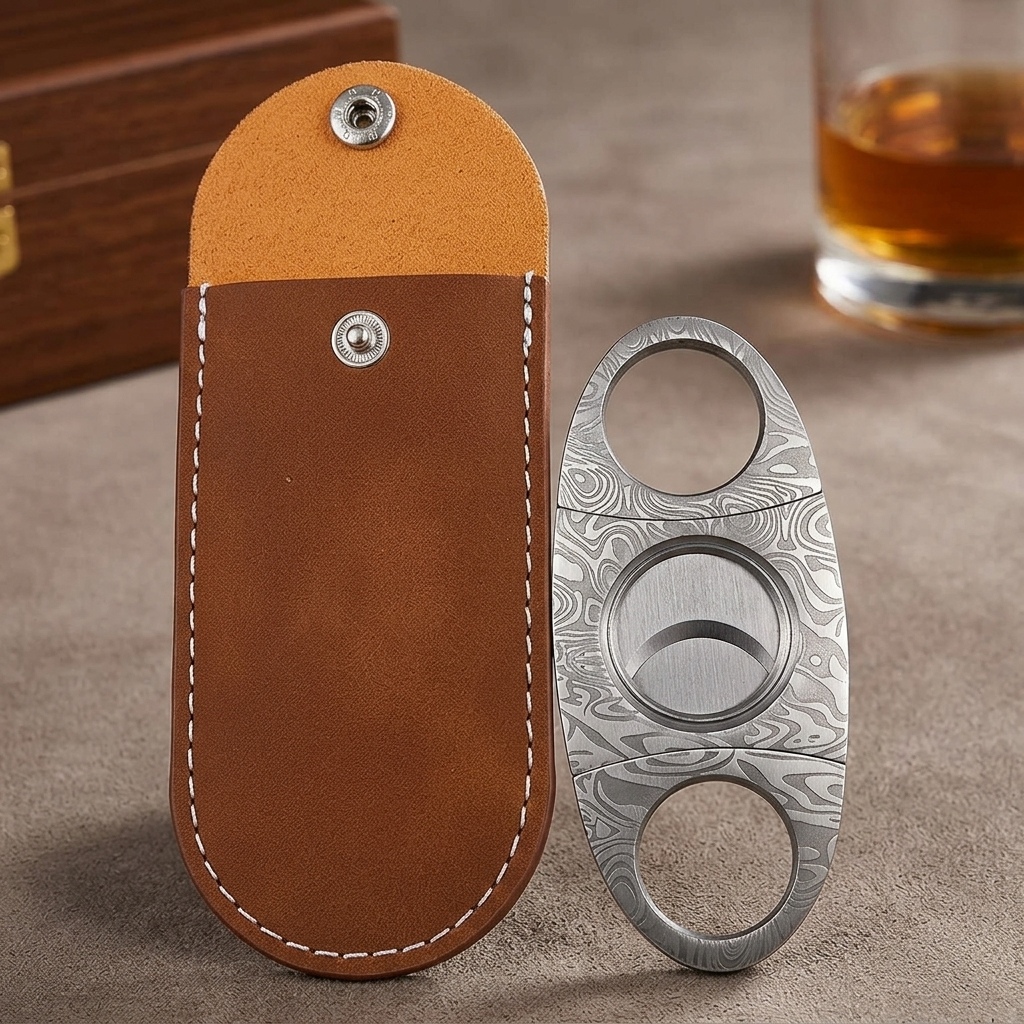 Ручной резак для сигар из нерж – обзор и цена Cigar Cutter Set